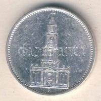 Német 3. Birodalom 1935F 5M Ag "Garnisonkirche" T:3