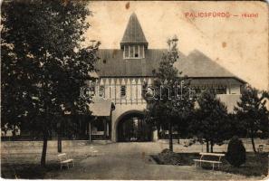 Palicsfürdő, Palic; Nagyvendéglő, étterem / restaurant (fa)