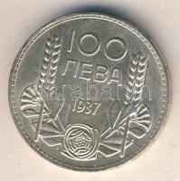 Bulgária 1937. 100L Ag T:2/3 kis ph
