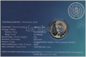 2023. 200Ft bicolor "Petőfi 200" első napi veret számozott díszlapon (01394) T:UNC