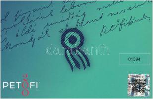 2023. 200Ft bicolor "Petőfi 200" első napi veret számozott díszlapon (01394) T:UNC