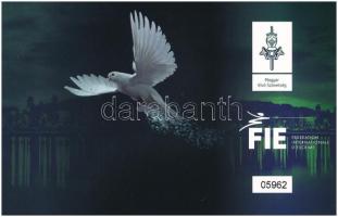 2019. 50Ft Cu-Ni "Vívó-Világbajnokság" első napi veret számozott díszcsomagolásban (05962)...