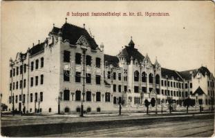 1912 Budapest VIII. Tisztviselőtelepi magyar kir. állami főgimnázium (Rb)