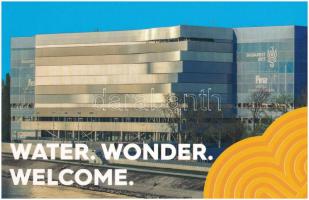 2017. 50Ft Cu-Ni "FINA Vizes Világbajnokság" első napi veret sorszámozott emléklapon (0191...