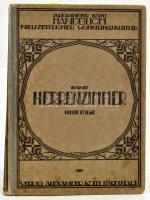 Alexander Koch's Neuzeitlicher Wohnungskultur kötete: Herrenzimmer Berlin, 1921. kiadói egészvászon kötésben, Rengeteg illusztrációval, nagyon sok magyar vonatkozású közötte pl Kozma. Kijáró lappal