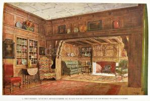 Alexander Koch's Neuzeitlicher Wohnungskultur kötete: Herrenzimmer Berlin, 1921. kiadói egészvá...