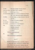 Ugo Betti: L'Isola Meravigliosa c. 1929-ben megjelent darabjának forgatókönyve, gépelt kézirat,...