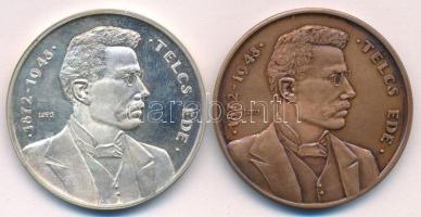 Lapis András (1942-) 1988. "Telcs Ede / Magyar Éremgyűjtők Egyesülete Bajai Csoportja" bro...