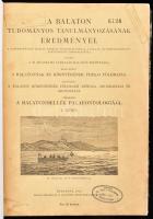 A Balatonmellék paleontológiája. Kiad.: A Magyar Földrajzi Társaság Balaton-bizottsága. 1. köt. Bp., 1912, Kilián Frigyes (A Balaton tudományos tanulmányozásának eredményei. 1. köt.: A Balatonnak és környékének fizikai földrajza. 1. rész: A Balaton környékének földrajzi leírása, orográfiája és geológiája. Függelék). számos szövegközi ábrával, képmelléklettel. Címlap sérült Modern félvászon kötésben