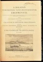 A Balatonmellék paleontológiája. Kiad.: A Magyar Földrajzi Társaság Balaton-bizottsága. 4. köt. Bp.,...