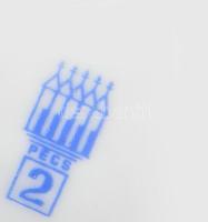 Zsolnay 2 db bögre, matricás, jelzett, kopással, m: 8 cm