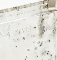 Kaiser süteményforma, jelzett, kopott, 17x17 cm