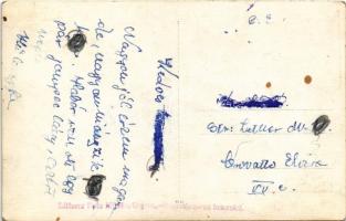 Kazán-szoros, Cazane; Duna hajóval / Danube river, shop. Foto Miklós Orsova, photo (fl)