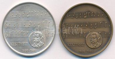 Képíró Zoltán (1944-1981) 1980. "MÉE X. Vándorgyűlése - Keszthely / Goldmark Károly" Ag és...