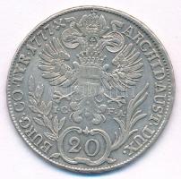Ausztria 1777IC-FA 20kr Ag "Mária Terézia" (6,61g) T:XF,VF
Austria 1772IC-FA 20 Kreuzer A...