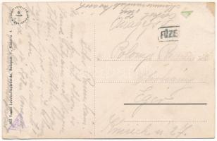 Füzesabony, Honvéd sír. Vasúti levelezőlapárusítás 803. (Rb)