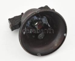 A Liberty Bell (Philadelphia, USA) harang kicsinyített mása, fém emléktárgy, m: 9 cm