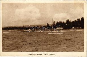 1935 Balatonszemes, parti részlet (EK)