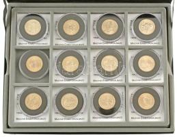 Amerikai Egyesült Államok 1999-2009. 1/4$ (56xklf) "50 Állam" teljes sorozat, a társult ál...