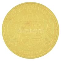 1892KB 10K Au "Ferenc József" Körmöcbánya (3,40g/0.900) T:XFü. Hungary 1892KB 10 Korona Au...