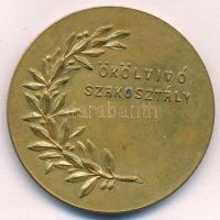 1941. "Szabadkai Vasutas Atlétikai Klub / Ökölvívó szakosztály" aranyozott bronz díjérem (...