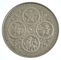 Bognár György (1944-) 1996. "Millecentenárium" kétoldalas jelzett Ag emlékérem, kapszulába...