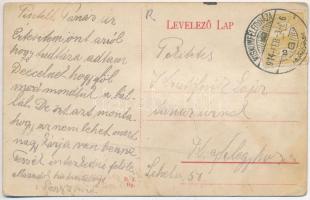 1914 Resicabánya, Resicza, Recita, Resita; Bakdaru a vasgyárban / crane at the iron factory, ironwor...