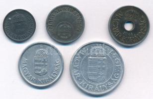 1941. 20f Fe + 1P Al + 2P Al + 1942. 10f Fe + 1943. 2f Zn T:XF