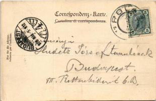 1905 SMS Babenberg az Osztrák-Magyar Haditengerészet Habsburg-osztályú pre-dreadnought csatahajója /...