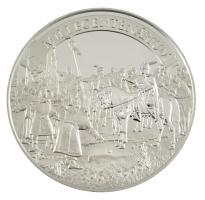 Bognár György (1944-) 1996. "Millecentenárium" kétoldalas jelzett Ag emlékérem, kapszulába...