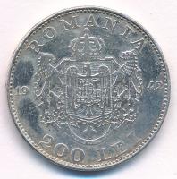 Románia 1942. 200L Ag "I. Mihály" T:XF,VF patina
Romania 1942. 200 Lei Ag "Mihai I&q...