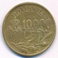 Románia 1947. 10.000L Ni-sárgaréz "I. Mihály" T:XF,VF kis karc, ph
Romania 1947. 10.000 L...