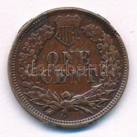 Amerikai Egyesült Államok 1906. 1c bronz "Indián fej" T:VF foglalat nyomok
USA 1906. 1 Ce...