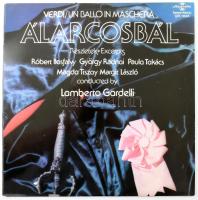 Verdi, Róbert Ilosfalvy, György Radnai, Paula Takács, Magda Tiszay, Margit László, Lamberto Gardelli - Un Ballo In Maschera / Álarcosbál (Részletek / Excerpts). Vinyl, LP, Album. Hungaroton, Magyarország, 1973. VG (belső papírtok hiányzik)