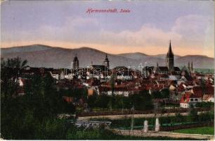 Nagyszeben, Hermannstadt, Sibiu; Totale / látkép / general view (EK)