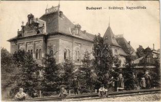 1918 Budapest XII. Svábhegy, Nagyszálloda, gyógyszertár (EB)