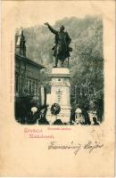 1899 (Vorläufer) Miskolc, Kossuth szobor. Lövy József fia kiadása (fl)