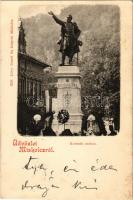 1899 (Vorläufer) Miskolc, Kossuth szobor. Lövy József fia kiadása (fl)