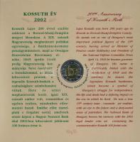 2002. 1Ft-100Ft (7xklf) + 100Ft "Kossuth" forgalmi sor szettben T:BU Adamo FO35