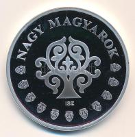 ifj. Szlávics László (1959-) 2011. "Nagy Magyarok / Liszt Ferenc 1811-1886" ezüstözött Cu ...