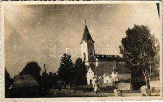 Illyefalva, Ilieni; Katolikus templom / Catholic church. photo (EK)