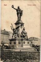 1911 Arad, Vértanú szobor. Kerpel Izsó kiadása / monument (fl)