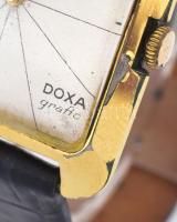 Doxa Graphic férfi karóra, kézi felhúzós szerkezettel, dátom funkcióval, szép állapotú számlappal. M...
