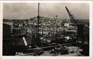 Fiume, Rijeka; Susak, port. photo