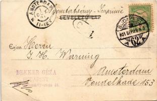 1901 Budapest VI. Fővárosi Orpheum (Orfeum) a Nagymező utcában. Divald Károly 643. sz. (EB)