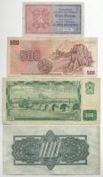 Német Harmadik Birodalom / Cseh-Morva Protektorátus 1940. 1K + Csehszlovákia 1944. 100K + 1961. 100K...