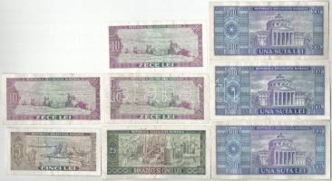 Románia 1966. 5L + 10L (3x) + 25L + 100L (3x) T:F,VG
Romania 1966. 5 Lei + 10 Lei (3x) + 25 Lei + 1...