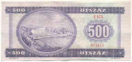 1980. 500Ft "E 675 075611" T:F szép papír
Adamo F42