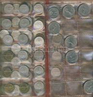 Váltópénz tétel, forint-fillér időszak 10f-10Ft, 110db T:1,2,3