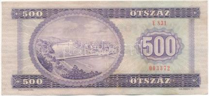 1975. 500Ft "E 831 003372" T:F szép papír
Adamo F41